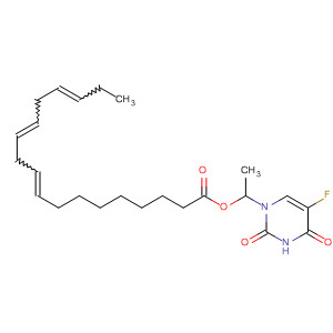 9,12,15-Octadecatrienoic acid,1-(5-fluoro-3,4-dihydro-2,4-dioxo-1(2H)-pyrimidinyl)ethyl ester