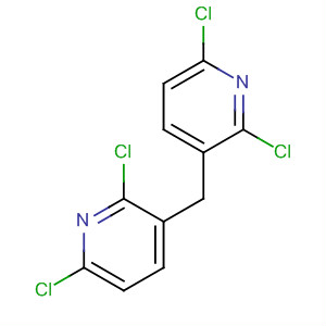 Pyridine, 3,3'-methylenebis[2,6-dichloro- molecular structure