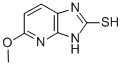 2-Mercapto-5-methoxyimidazole[4,5-b]pyridine