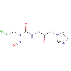 Urea,N-(2-chloroethyl)-N'-[2-hydroxy-3-(1H-imidazol-1-yl)propyl]-N-nitroso-