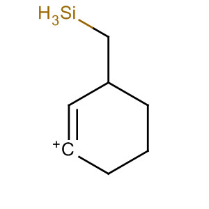Cyclohexadienylium, 3-(silylmethyl)- molecular structure