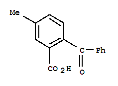 2-Benzoyl-5-methylbenzoic acid molecular structure