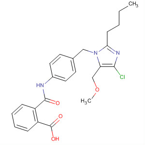 Benzoic acid,2-[[[4-[[2-butyl-4-chloro-5-(methoxymethyl)-1H-imidazol-1-yl]methyl]phenyl]amino]carbonyl]- molecular structure