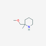 2-(MethoxyMethyl)-2-Methylpiperidine molecular structure