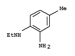 1,2-Benzenediamine,N1-ethyl-4-methyl- molecular structure