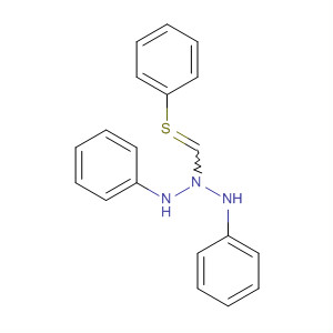 Triazane, 1,3-diphenyl-2-(phenylthioxomethyl)- molecular structure