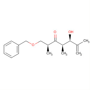 6-Hepten-3-one, 5-hydroxy-2,4,6-trimethyl-1-(phenylmethoxy)-,(2S,4R,5R)- molecular structure