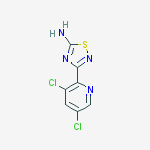 3-(3,5-Dichloro-2-Pyridinyl)-1,2,4-Thiadiazol-5-Amine molecular structure