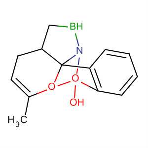 1,3,6,2-Benzodioxazaboronine, 4,5,6,7-tetrahydro-2-hydroxy-9-methyl- molecular structure