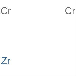Chromium, compd. with zirconium (2:1) molecular structure
