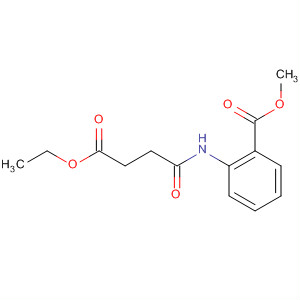 Benzoic acid, 2-[(4-ethoxy-1,4-dioxobutyl)amino]-, methyl ester molecular structure