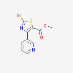 Methyl 2-bromo-4-pyridin-3-yl-1,3-thiazole-5-carboxylate