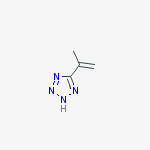 5-(1-methylethenyl)-2H-tetrazole molecular structure