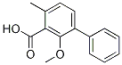2-Methoxy-4-methylbiphenyl-3-carboxylic acid molecular structure