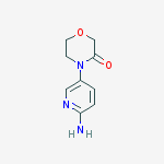 4-(6-AMINO-PYRIDIN-3-YL)-MORPHOLIN-3-ONE molecular structure