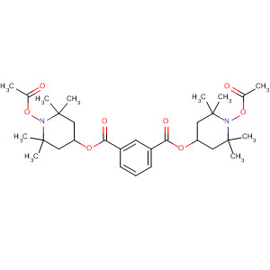 1,3-Benzenedicarboxylic acid,bis[1-(acetyloxy)-2,2,6,6-tetramethyl-4-piperidinyl] ester