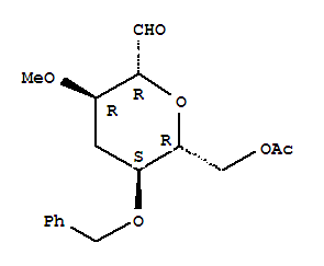 D-allo-Heptose, 2,6-anhydro-4-deoxy-3-O-methyl-5-O-(phenylmethyl)-, 7-acetate