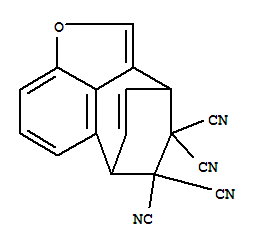 3,6-dihydro-3,6-ethanocyclohepta(cd)(1)benzofuran-10,10,11,11-tetracarbonitrile
