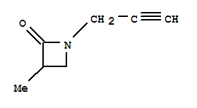 2-AZETIDIN-1-YLNE,3-METHYL-1-(2-PROPYNYL)- molecular structure
