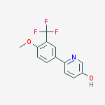 5-HYDROXY-2-(4-METHOXY-3-TRIFLUOROMETHYLPHENYL)PYRIDINE