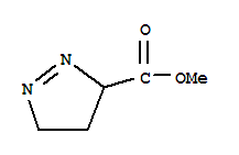 3H-Pyrazole-3-carboxylicacid, 4,5-dihydro-, methyl ester molecular structure