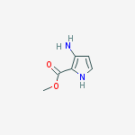 Methyl 3-amino-1H-pyrrole-2-carboxylate molecular structure