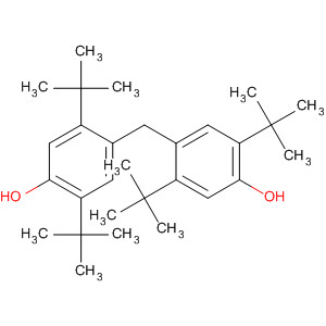 Phenol, 4,4'-methylenebis[2,5-bis(1,1-dimethylethyl)- molecular structure