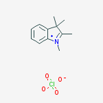 3H-Indolium, 1,2,3,3-tetramethyl-, perchlorate