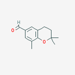 2,2,8-trimethylchroman-6-carbaldehyde molecular structure