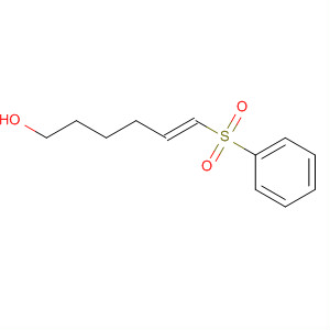 5-Hexen-1-ol, 6-(phenylsulfonyl)-, (5E)- molecular structure