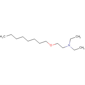 Ethanamine, N,N-diethyl-2-(octyloxy)- molecular structure