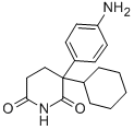 3-(4-aminophenyl)-3-cyclohexylpiperidine-2,6-dione molecular structure
