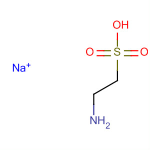 Ethanesulfonic acid, 2-amino-, sodium salt molecular structure