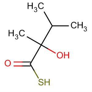 2-Thietanone, 3-hydroxy-3,4,4-trimethyl- molecular structure