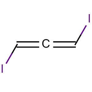 1,2-Propadiene, 1,3-diiodo- molecular structure