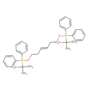 4,11-Dioxa-3,12-disilatetradec-7-ene,2,2,13,13-tetramethyl-3,3,12,12-tetraphenyl-, (E)- molecular structure