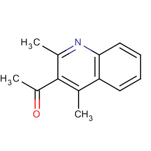 Ethanone, 1-(2,4-dimethyl-3-quinolinyl)- molecular structure