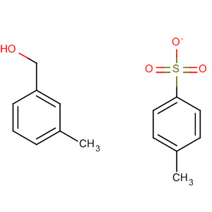 Benzenemethanol, 3-methyl-, 4-methylbenzenesulfonate molecular structure