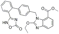 1H-BenziMidazole-7-carboxylic acid, 1-[[2'-(2,5-dihydro-5-oxo-1,2,4-oxadiazol-3-yl)[1,1'-biphenyl]-4-yl]Methyl] -2-ethoxy-, Methyl ester
