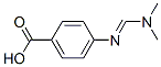 BENZOIC ACID 4-[[(DIMETHYLAMINO)METHYLENE]AMINO]- molecular structure
