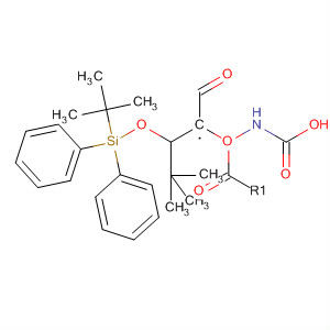 Carbamic acid,[(1S)-2-[[(1,1-dimethylethyl)diphenylsilyl]oxy]-1-formylethyl]-,1,1-dimethylethyl ester molecular structure