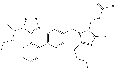 N-1-Ethoxyethyl Losartan Carboxylic Acid