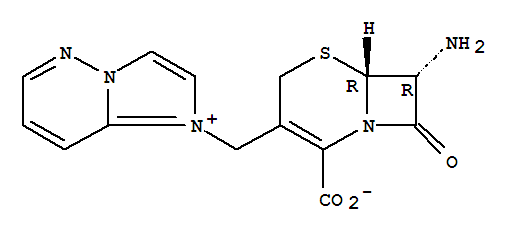 Imidazo[1,2-b]pyridazinium,1-[[(6R,7R)-7-amino-2-carboxy-8-oxo-5-thia-1-azabicyclo[4.2.0]oct-2-en-3-yl]methyl]-,inner salt