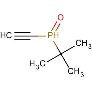 Phosphine oxide, (1,1-dimethylethyl)ethynyl- molecular structure