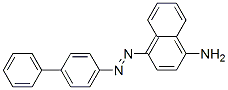 4-(1-Amino-4-naphthylazo)diphenyl molecular structure