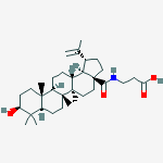 N-[(3beta)-3-hydroxy-28-oxolup-20(29)-en-28-yl]-beta-alanine