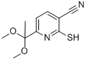 6-(1,1-DIMETHOXYETHYL)-2-MERCAPTONICOTINONITRILE