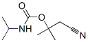CARBAMIC ACID (ISOPROPYL)-,2-CYANO-TERT-BUTYL ESTER molecular structure