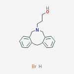 3-(10,12-dihydro-5h-benzo[d][2]benzazocin-11-yl)propan-1-ol;hydrobromide