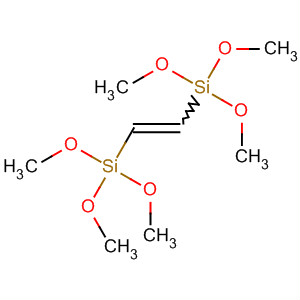 2,7-Dioxa-3,6-disilaoct-4-ene, 3,3,6,6-tetramethoxy- molecular structure
